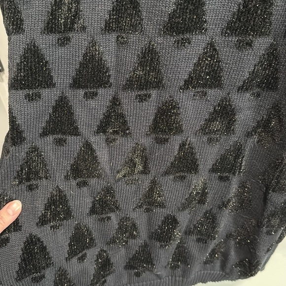 Marisa Christina Vintage Christmas Tree Sweater Black - Picture 4 of 9